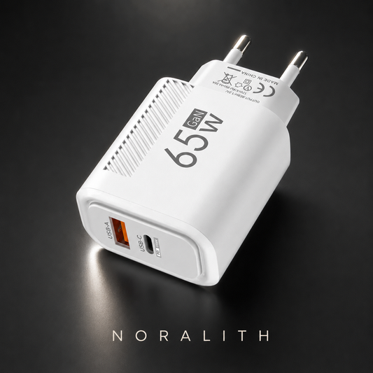 65W USB-C Schnellladegerät GaN – Für iPhone, Samsung & Xiaomi