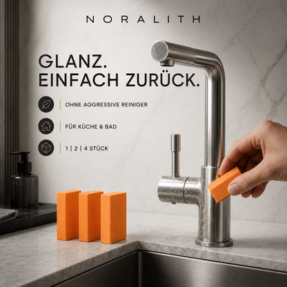 Kalk-Radierer Set – Rostentferner für Küche & Bad