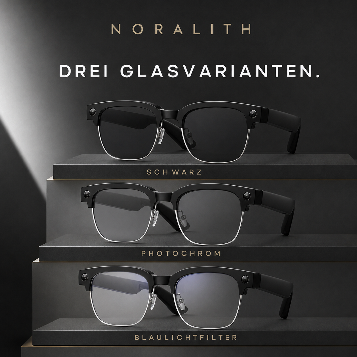 AI Smart Glasses – Kamera, Bluetooth & Echtzeit-Übersetzung