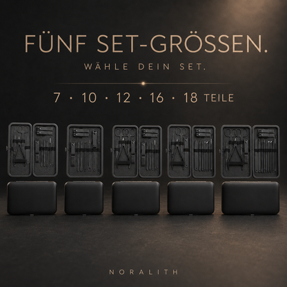 Nagelpflege-Set – Edelstahl Nagelknipser mit Zubehör