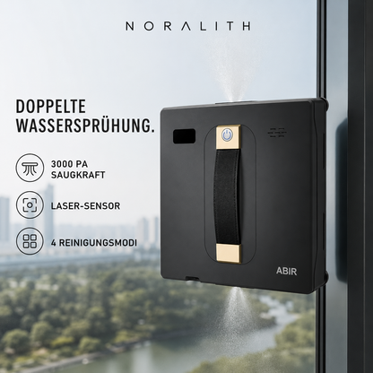 ABIR WD8 Fensterputz-Roboter – Doppelte Wassersprühung, Laser-Sensor