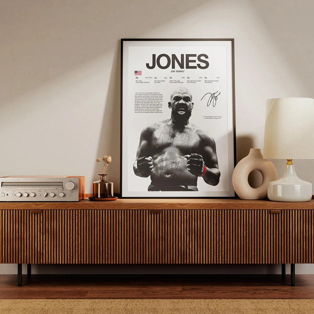 Kampfsport-Poster – Boxen & MMA Wandkunst auf Leinwand