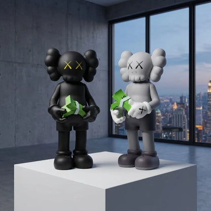 Streetart Bären-Deko-Figur – Statue für Regal & Schreibtisch