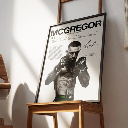 Kampfsport-Poster – Boxen & MMA Wandkunst auf Leinwand