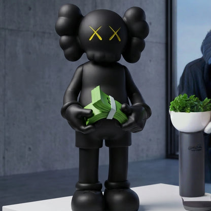 Streetart Bären-Deko-Figur – Statue für Regal & Schreibtisch