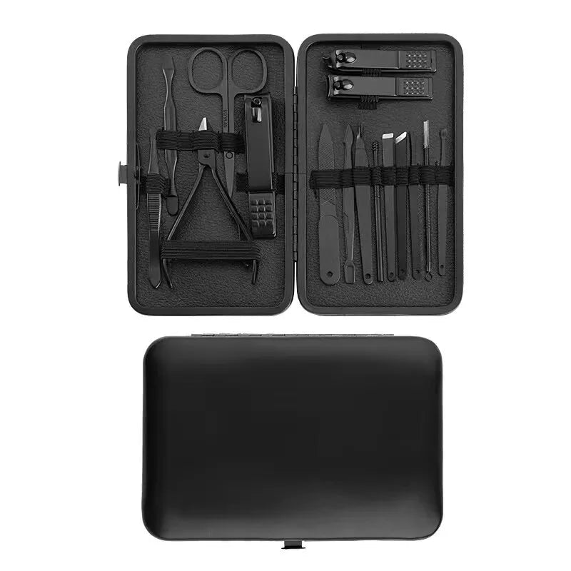 Nagelpflege-Set – Edelstahl Nagelknipser mit Zubehör