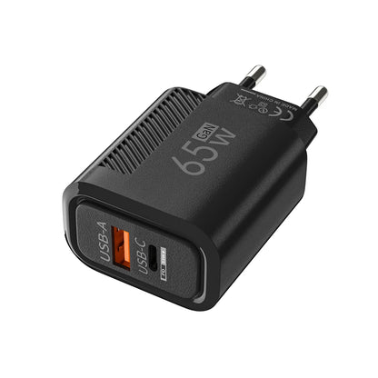 65W USB-C Schnellladegerät GaN – Für iPhone, Samsung & Xiaomi