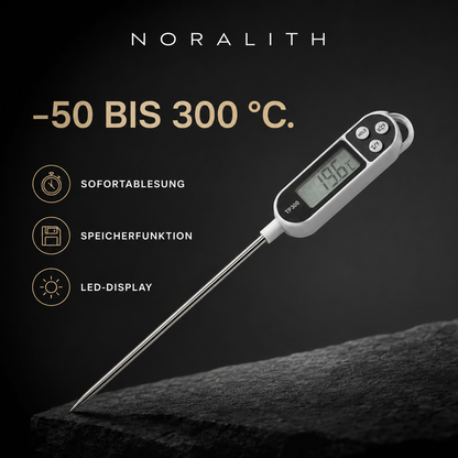 Digitales Grill- & Küchenthermometer TP300 – Mit Sonde für Fleisch & BBQ
