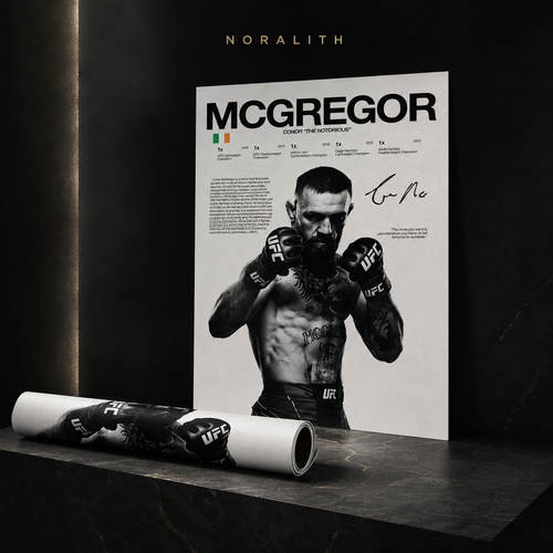 Kampfsport-Poster – Boxen & MMA Wandkunst auf Leinwand