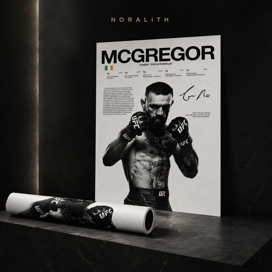Kampfsport-Poster – Boxen & MMA Wandkunst auf Leinwand