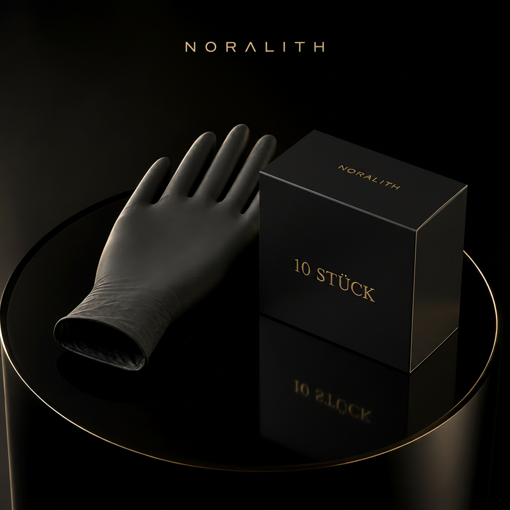 Nitril-Einweghandschuhe Schwarz – Puderfrei, Latexfrei