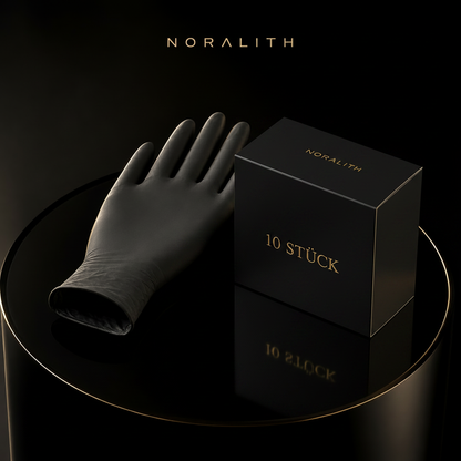 Nitril-Einweghandschuhe Schwarz – Puderfrei, Latexfrei